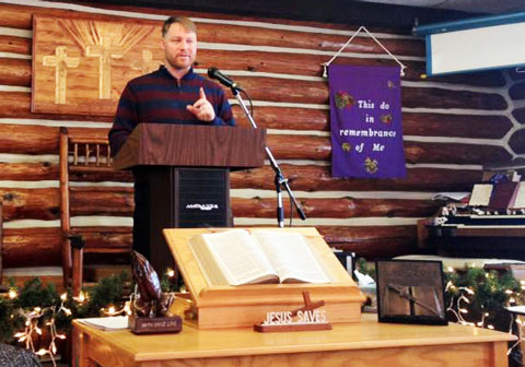 Paul Preaching